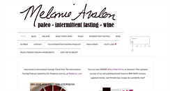 Desktop Screenshot of melanieavalon.com